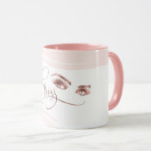 Rose Gold Tasse (VorderseiteRechts)