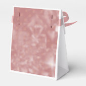 Rose Gold Texture Party Geschenke Dekorationen Geschenkschachtel (Rückseite)
