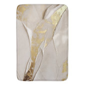 Rose Gold Textured Plaster Abstract Badematte (Vorderseite Vertikal)
