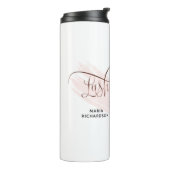 Rose Gold Thermosbecher (Nach links gedreht)