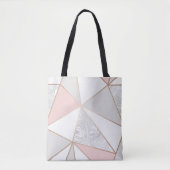 Rose Gold Totbeutel Tasche (Vorderseite)