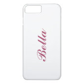 Rose Gold & Transparent iPhone 7 Plus Case-Mate iPhone Hülle (Rückseite)