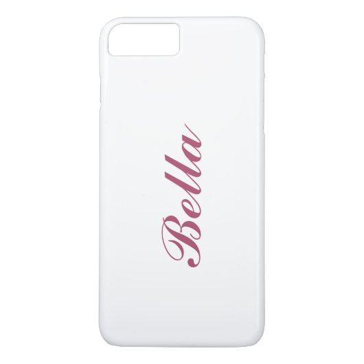 Rose Gold & Transparent iPhone 7 Plus Case-Mate iPhone Hülle (Rückseite)