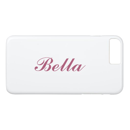 Rose Gold & Transparent iPhone 7 Plus Case-Mate iPhone Hülle (Rückseite (Horizontal))