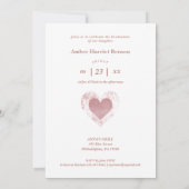 Rose Gold Trendy Girl Pre K Abschluss 4 Fotos (Rückseite)