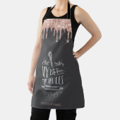 Rose Gold Tropfen Meine Küche Meine Regeln Schürze (InSitu)