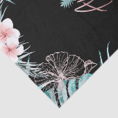 Rose Gold Tropische Ananas Aloha Luau Seidenpapier (Ausschnitt)