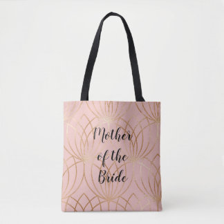 Rose Gold und Blush Mutter der Bride-Tasche Tasche