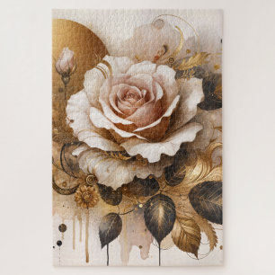 Rose Gold und Cashmere Puzzle