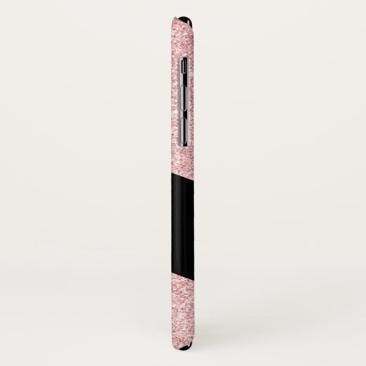 Rose Gold und Glitzer Case-Mate iPhone Hülle (Hinten/Links)