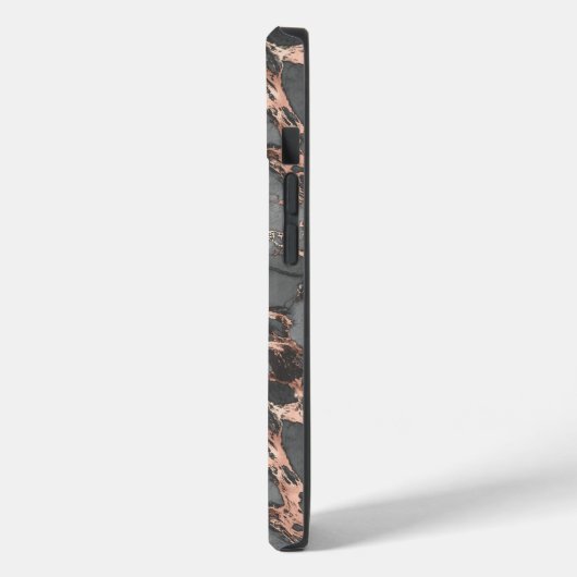 Rose Gold und Grau Case-Mate iPhone Hülle (Rückseite / Links)