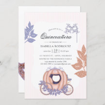Rose Gold und Lilac Glitzer Princess Quinceañera