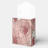 Rose Gold und Rosa Weine Geschenkschachtel (Geöffnet)