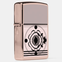 Rose Gold und Schwarz