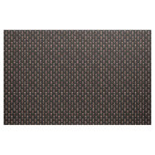 Rose Gold und Schwarz Art Déco Abstrakte Flora Stoff (Yard (91,4 cm))