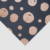 Rose, Gold und Schwarz Seidenpapier (Detail)