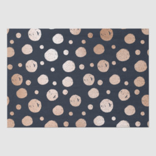 Rose, Gold und Schwarz Seidenpapier
