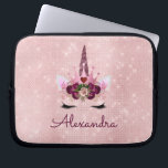 Rose Gold Unicorn Sparkle Princess Monogram Name Laptopschutzhülle<br><div class="desc">Rose Gold Unicorn Sparkle Princess Monogram Name Girly Monogram Case. Dieser Fall kann auf Ihren Vornamen angepasst werden. Bitte kontaktieren Sie den Designer,  um passende Artikel zu erhalten.</div>