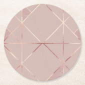 Rose Gold Untersetzer (Vorderseite)