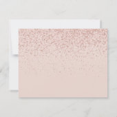 Rose Gold Vielen Dank für die Rabattkarte (Rückseite)