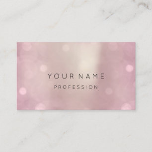 Rose Gold Vorläufiger Abstrakter Minimalismus für Visitenkarte
