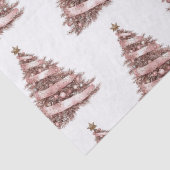 Rose Gold Weihnachtsbaum Seidenpapier (Detail)