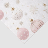 Rose Gold Weihnachtsschmuck Schneeflocken Weihnach Seidenpapier (Ausschnitt)