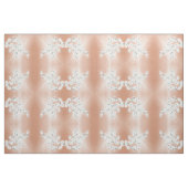 Rose Gold Weißes Kirschblütenmuster Stoff (Fat Quarter (45,7 x 55,9 cm))