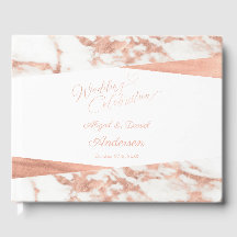 Rose Gold Weißmarmor