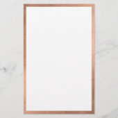 Rose Gold Whisk Bäckerei HalbPage Flyer (Hinten)