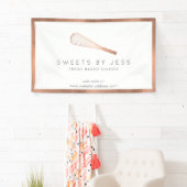 Rose Gold Whisky Bäckerei Banner (Insitu)