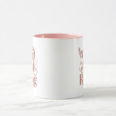 Rose Gold Wild Soul Rising Free Spirit Tasse (Zentrum)