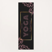 Rose Gold - Yoga, Mein Stress Relief! Yogamatte (Vorderseite)