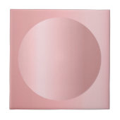 Rose Goldänderbare Bildvorlage Fliese (Vorderseite)