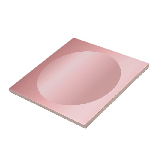 Rose Goldänderbare Bildvorlage Fliese (Seite)