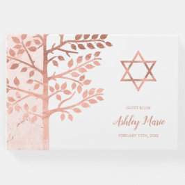 Rose Goldbaum des Lebens Bat Mitzvah Gästebuch