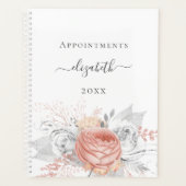 Rose Goldblättriger Blattgold Weiße Bezeichnung 20 Planer (Vorderseite)