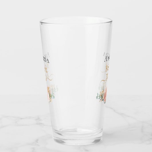 Rose Goldblume Eukalyptusgrün Glas (Links)