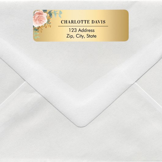 Rose Goldblütengrün Rücksendeadresse