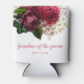 Rose Goldblütenmutter Großmutter Dosenkühler (Vorderseite)