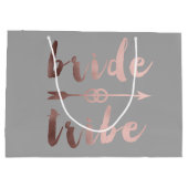 Rose Goldbrauenring Große Geschenktüte (Rückseite)