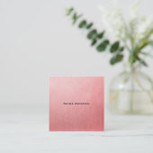 Rose Golden Foil Paradies für Kletterhexen: Quadratische Visitenkarte (Stehend Vorderseite)