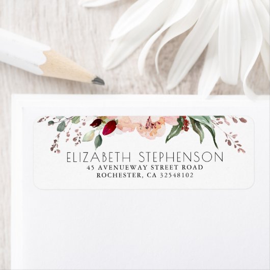 Rose Golden Täler und Herbst Blume Elegante (Insitu)