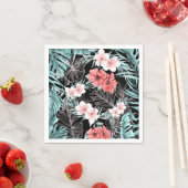 Rose Golden Tropical Parco Civico-Ciani Serviette (Beispiel)