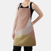 Rose Goldene Stundengeometrie Schürze (InSitu)