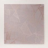 Rose goldfarbener Hintergrund, elegant. Puzzle (Horizontal)