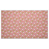 Rose Goldfischskala mit Glitzer Stoff (Fat Quarter (45,7 x 55,9 cm))
