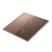 Rose Goldflora Detail Keramik Tile Fliese (Seite)