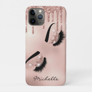 Rose goldgürtig lasche Queen lashes augen Case-Mate iPhone Hülle