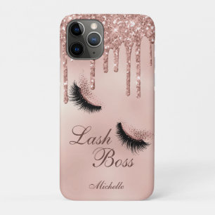 Rose goldgürtig lasche Queen lashes augen Case-Mate iPhone Hülle